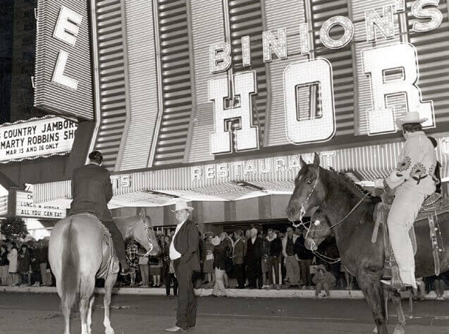 binion horse shoes