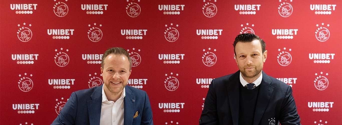 Ajax signs Unibet as new sponsor